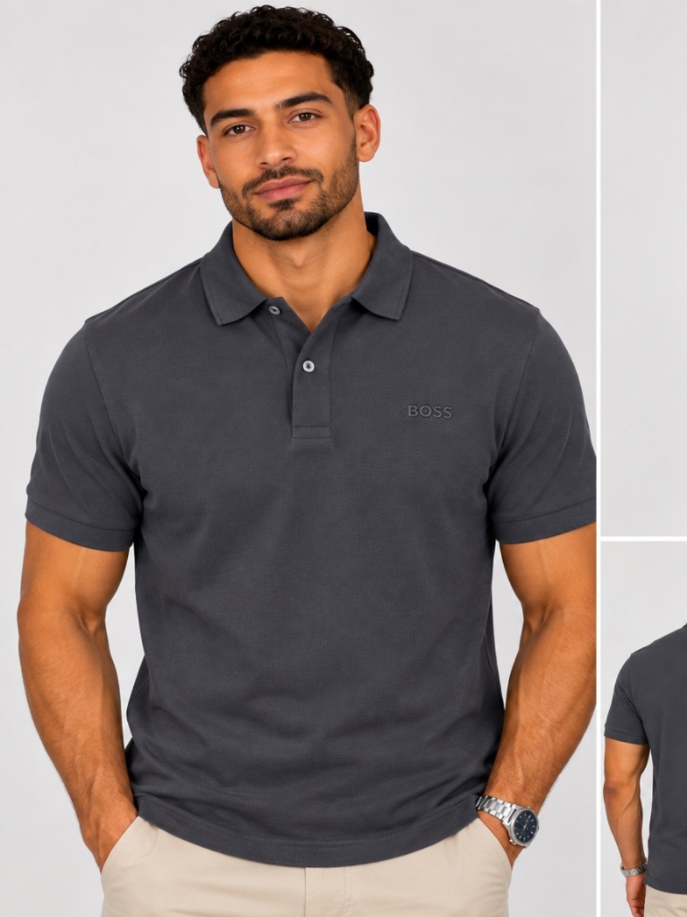 Hugo boss blue Polo shirt